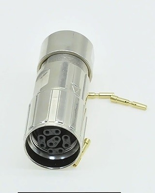 Metal Servo Motor Connectors Power 4 Pin 6 Pin 8 Pin 9 Pin  Encode 10 Pin 12 Pin 17 Pin Etype P Type Connectors