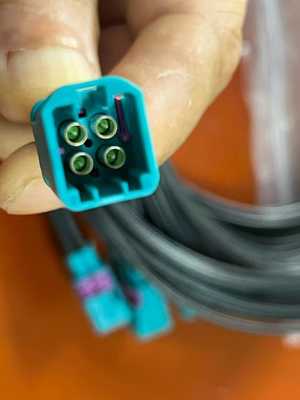 FAKRA-Z type 4 head GPS Antenna Cable RG316 174 TE head