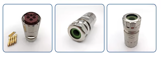 Use to Siemens motor S120 cable connector M40-6pin 8pin power cable plug 0LU10