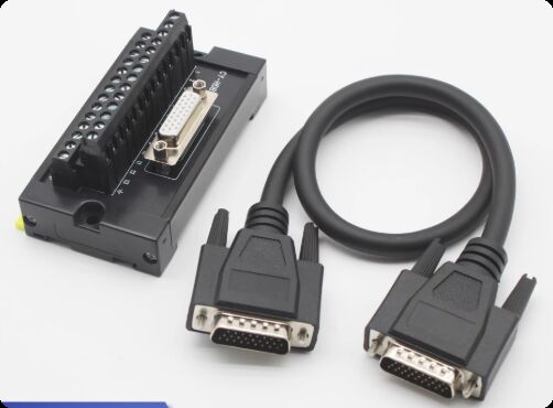 Delta B3 Inovance Servo Motor Connector with HDB26 Terminal Board and 3-row 26-pin Wiring for Industrial Automation