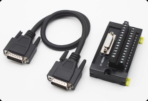 Delta B3 Inovance Servo Motor Connector with HDB26 Terminal Board and 3-row 26-pin Wiring for Industrial Automation