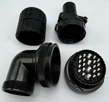 Fanuc four-axis line connector MS3108A28-11S AD25 nylon corrugated tube adapter 22 pins