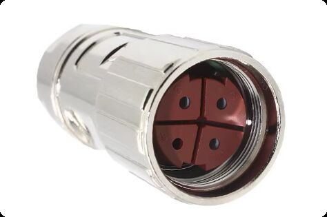 Applicable for Siemens V90 servo power line straight plug 4-core connector 6FX2003-0LL13/0LL13