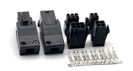 Quick plug suitable for Schneider Delta servo motor plugs, 4-pin, 6-pin, 9-pin male and female connectors
