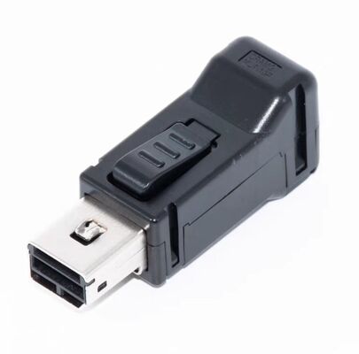 Servo Motor Connector with 1000V Voltage Rating Silver/Gold Plated Pins for Panel or Cable Mount