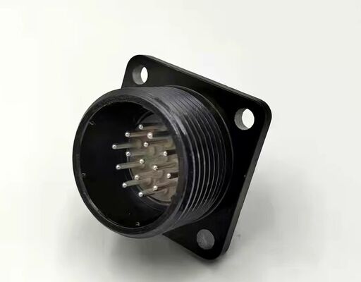 Waterproof Servo Motor Connector YD28 Aviation Socket with 4 pin, 7 pin, 15 pin and 1000V Voltage Rating