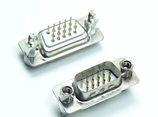 DB9/15/25/37 connectors, DB50/HDB26/44 male and female COM port 9-pin RS232/485 serial connectors
