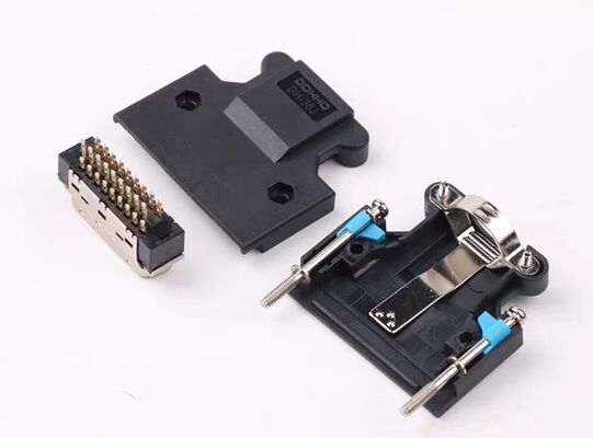 SCSI Connector SM-14P/20/26/36P/50P Full Metal Box Compatible with Mitsubishi/Yaskawa Servo