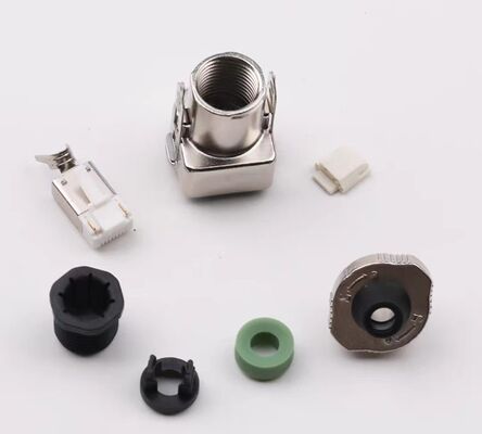 IP67 Zinc Alloy Servo Motor Connector 1000V Servo Connector for Industrial Automation